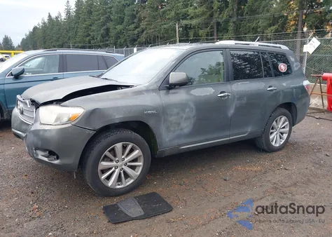 2009 Toyota Highlander Hybrid из США, поврежденный, VIN JTEEW41A292032061